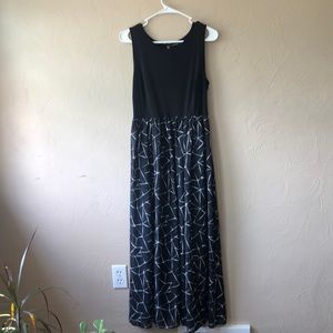 Apt. 9 Sheer sleeveless maxi dress